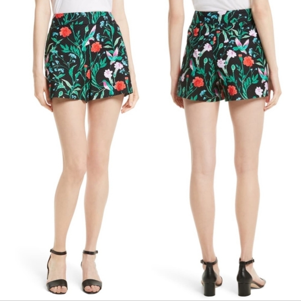 Kate Spade Jardin Tile Jacquard Shorts
